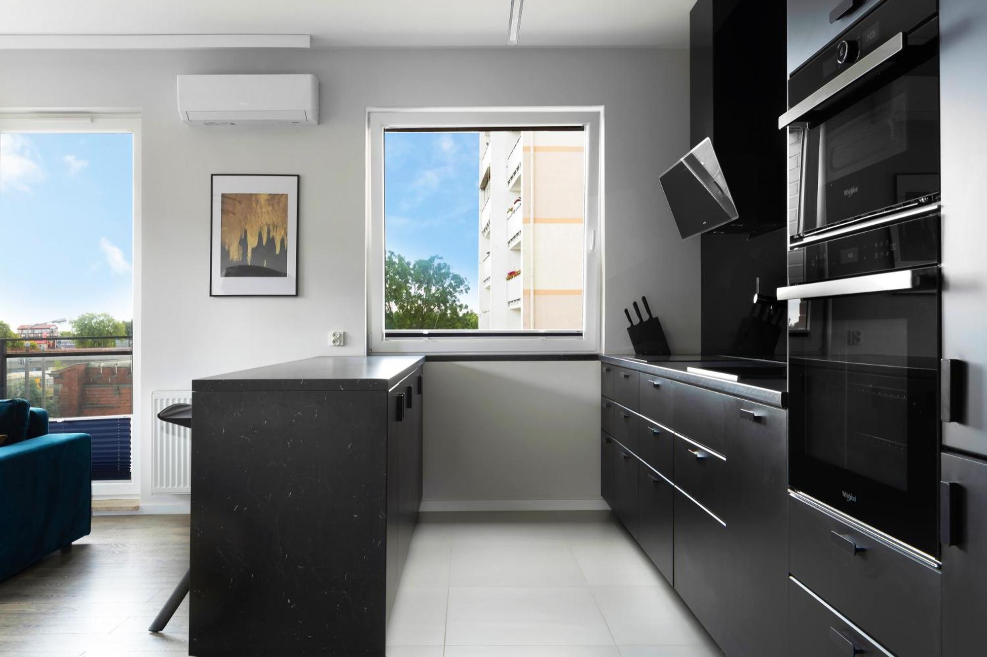 Blue Raven Downtown Apartments Гданьск Экстерьер фото