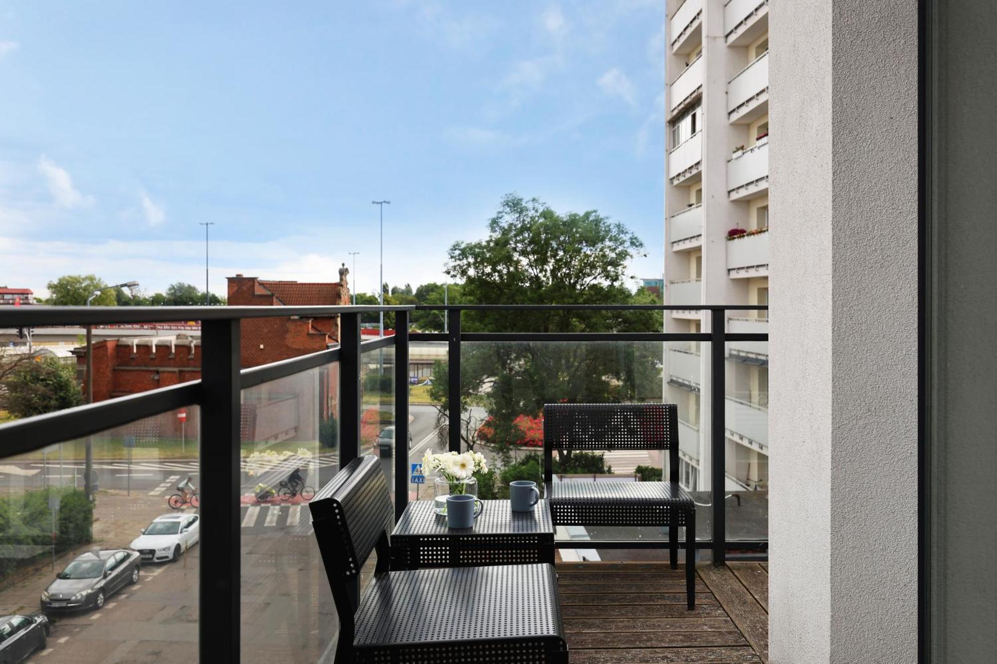 Blue Raven Downtown Apartments Гданьск Экстерьер фото